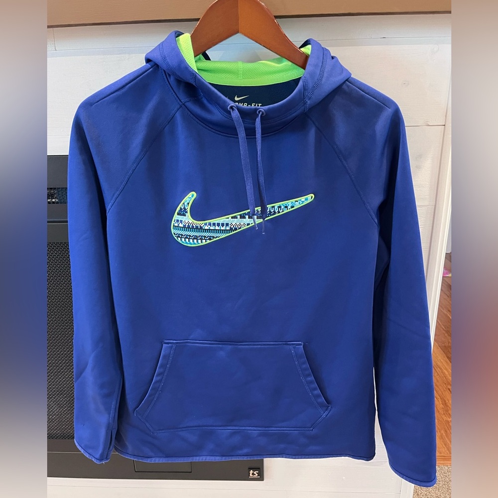 Nike Therma Fit Hoodie Pullover Athletic Hoodie Womens Size Medium